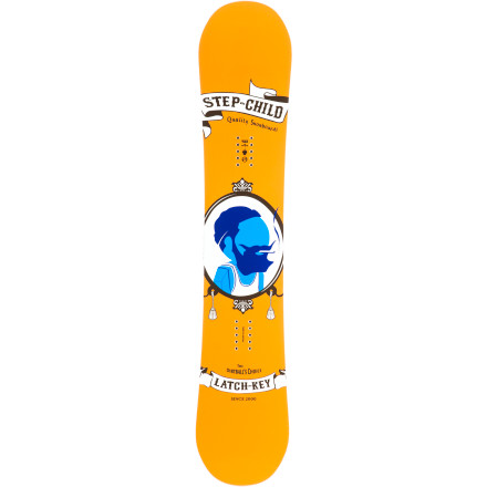 Stepchild Snowboards LatchKey Snowboard - Reverse Camber - Snowboard