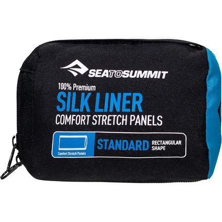 Sea To Summit 100% Premium Silk Sleeping Bag Liner - Hike & Camp