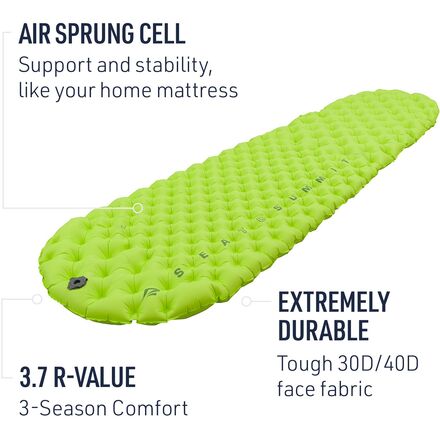 Sea To Summit Comfort Light Insulated Sleeping Pad - Hike & Camp