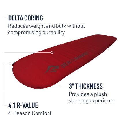 Sea To Summit Comfort Plus SI Sleeping Pad - Hike & Camp
