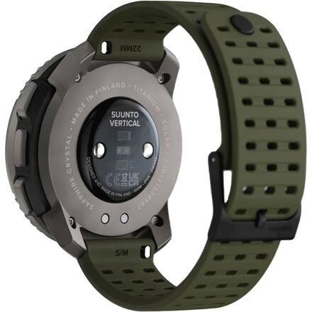 Suunto Vertical Titanium Solar Watch - Accessories