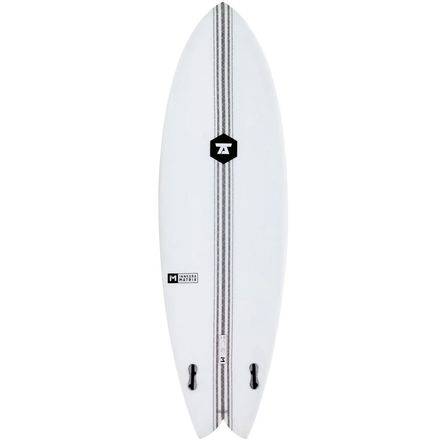 7S Hook Twin Fin Shortboard Surfboard - Surf
