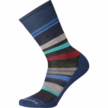 wedding dress shops nj Smartwool Everyday Lifestyle Hookset Crew Socks in Pewter Blue Size S main image 0