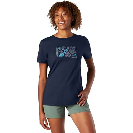 Smartwool Merino Sport 150 Spring Leaves Graphic T-Shirt - Women's