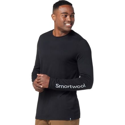 wol Permanent maximaal Smartwool Merino Sport 150 Logo Long-Sleeve Graphic T-Shirt - Men's -  Clothing