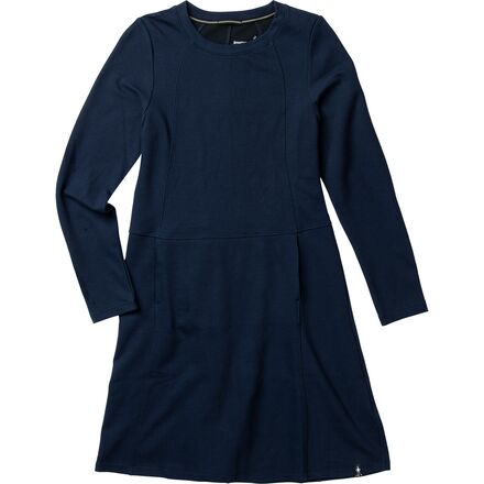 knee length dresses for ladies Margo Merino Wool Shift Dress - Black – Margo Shift Dress main image 0