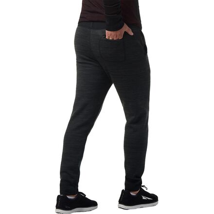 Men's Regular Fit Midweight Thermal Pants - All In Motion™ Black