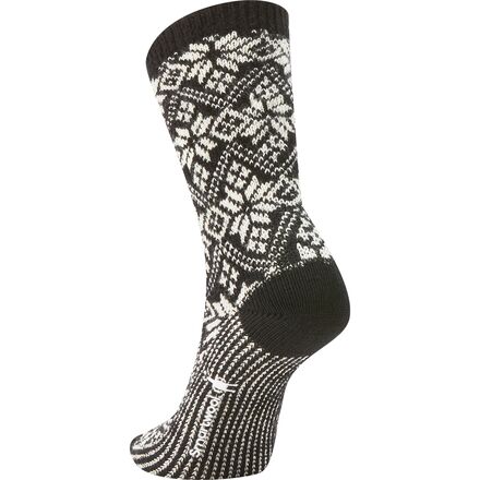 smartwool dress socks womens Smartwool Everyday Cable Zero Cushion Crew Sock (Women's)