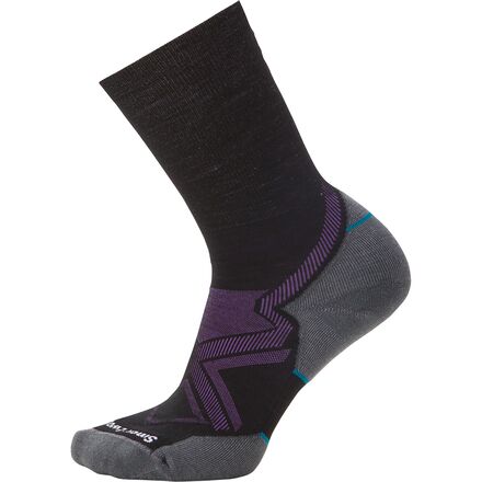 Women's Run Cold Weather Targeted Cushion Crew Socks - River & Trail - View #10