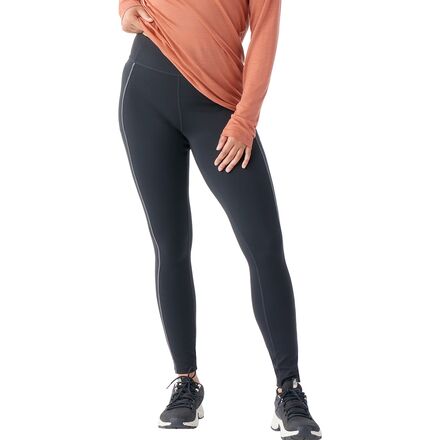 Light grey melange High-waisted leggings with sports print - Buy Online |  Terranova