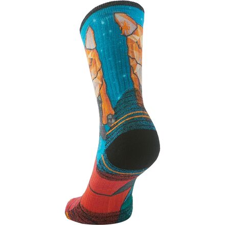 Calzini Smartwool Hike Donna - Lana Merino Con Cuscino Geo Fox - Trekking E Cammino - Foto 4