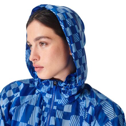 Sweaty Betty Pack Away Jacket Womens Waterproof, Hooded