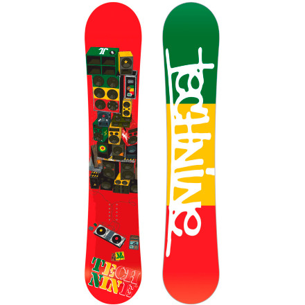 TECHNINE technine テックナイン Technine Team Rasta Snowboard - Snowboard