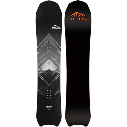 Telos Snowboards Back/Slash Carbon Limited Edition Snowboard