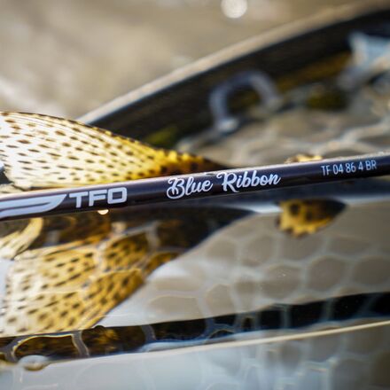 TFO Blue Ribbon Series Fly Rod - 4 Piece - Fishing