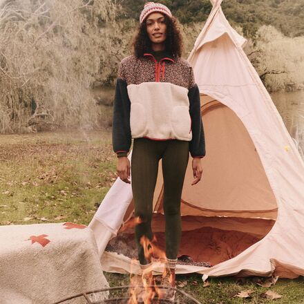 The Great Outdoors The Plush Colorblock Terrain 1/2-Zip Jacket