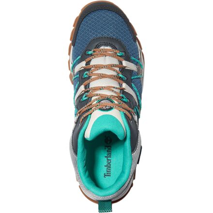 Timberland Garrison Trail Mid Waterproof Hiking Boots Women\'s Size 7.5 Green EUC Review: Timberland Garrison Trail Hiker boots for women  main image 2