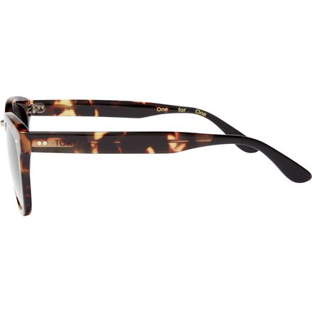 TOMS Yvette One for One Sunglasses TOMS SUNGLASSES YVETTE ONE FOR ONE 10004344 52-21-145 BLACK  main image 4