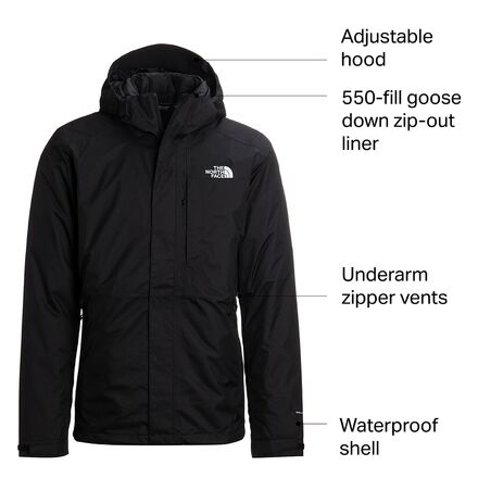 north face jacket removable liner