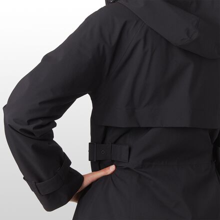 city breeze waterproof trench raincoat the north face