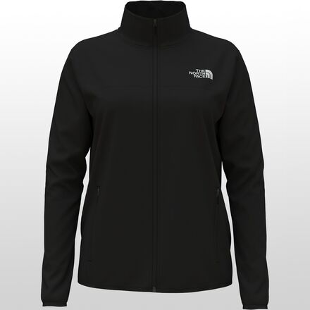 The North Face Women's TKA Glacier Full-Zip Jacket Black S