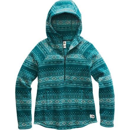 North face sales printed crescent pullover