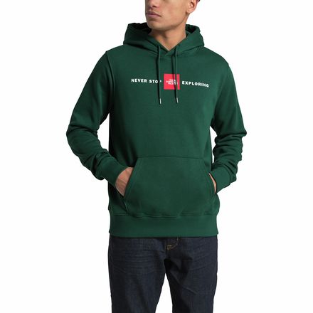 The North Face Red s Pullover Hoodie Men s Clothing