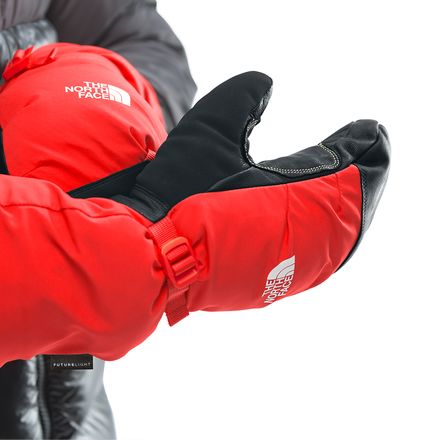 north face summit belay mitts
