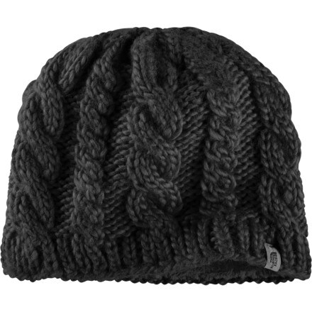 The North Face Fuzzy Cable Beanie Women s Accessories