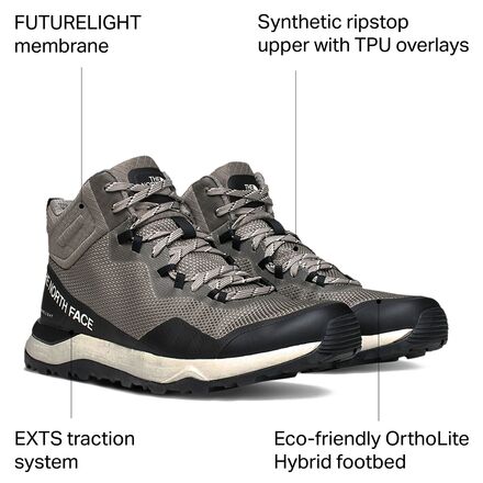 The North Face Activist Mid Futire Light Camouflage‎ size 9 The North Face Activist Mid FUTURELIGHT Hiking Shoe - Men main image 2