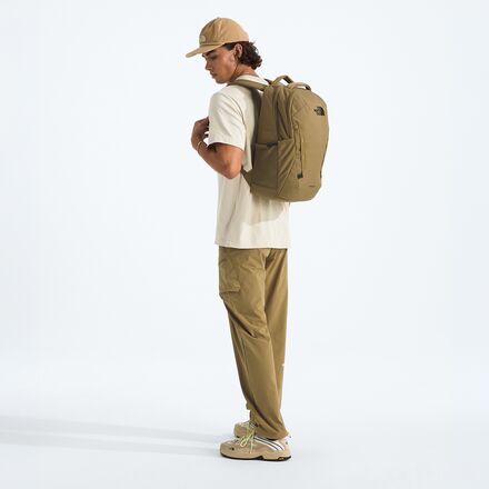 khaki north face backpack The Jester Everyday Laptop certified by the American Chiropractic Association The North Face Vault Large