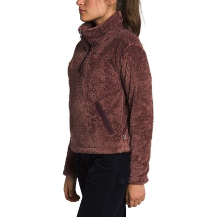 the north face furry fleece pullover