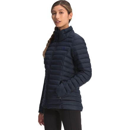 navy north face coat