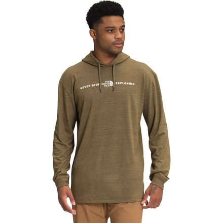 The North Face Tri Blend Pullover Hoodie Men s Clothing