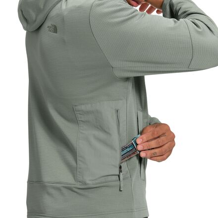 north face button hoodie