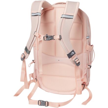pink north face backpack