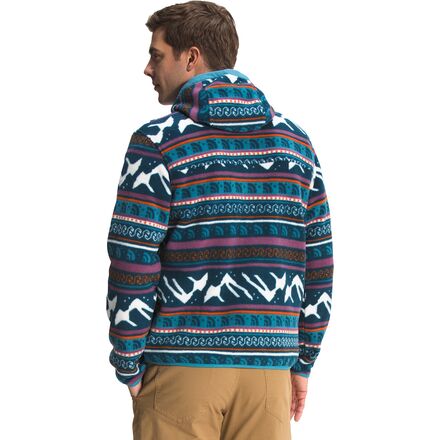 The North Face Printed Carbondale 1 4 Snap Jacket Men s Clothing