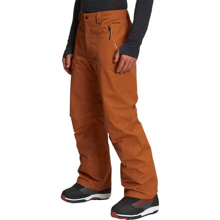 THE NORTH FACE SEYMORE SKI SNOWBOARD WATERPROOF PANTS TIMBER TAN