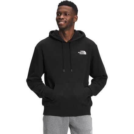 north face simple logo hoodie