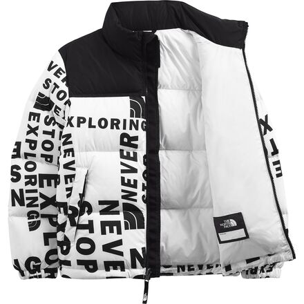 The North Face Printed 1996 Retro Nuptse Down Jacket Kids Kids