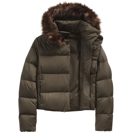 North face dealio crop jacket top