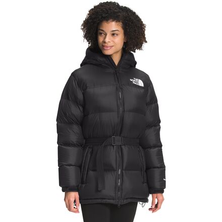 north face belted coat