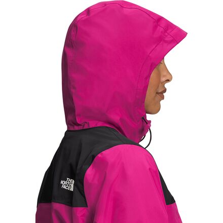The North Face Antora Jacket Women's, TNF Black/Fuschia, M