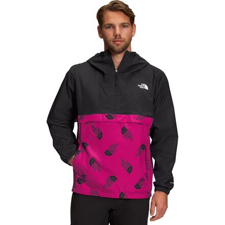 Black and pink north face rain jacket Clearance