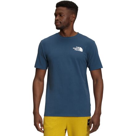 ★THE NORTH FACE★ Men's Recovery Short Sleeve T-ShirtTOMATO Mens-ShortSleeve-Core-Wavy-