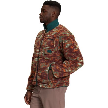 eyk　 PILE CUT JACQUARD JACKET The North Face Jacquard Extreme Pile Full-Zip Jacket