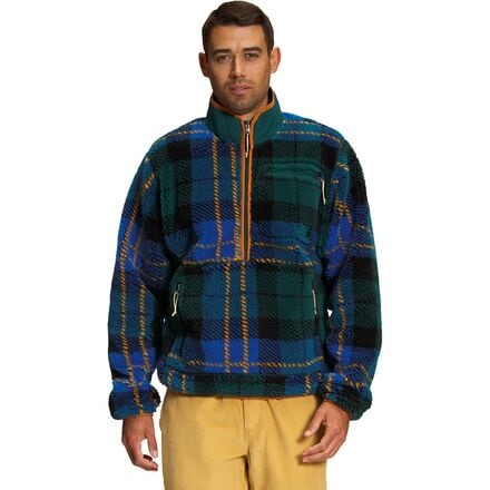 Men's Pull-over Jacket in Blue