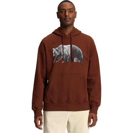 The North Face Men's TNF Bear Pullover Hoodie, XL, Dark Oak