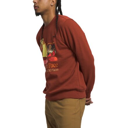 The North Face Places We Love Crew Sweatshirt - Men's - Clothing