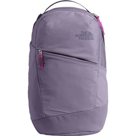 he north face isabella 21l backpack women's The 3.0 | Everyday Travel Bag with 16" Laptop Sleeve, Water-Repellent Finish, Women-Specific Fit, Gardenia White Dark Heather/Gravel-NPF, One Size Your water bottles for travelling can be stored in the large side compartments on the outside of the backpack The North Face Women's Isabella